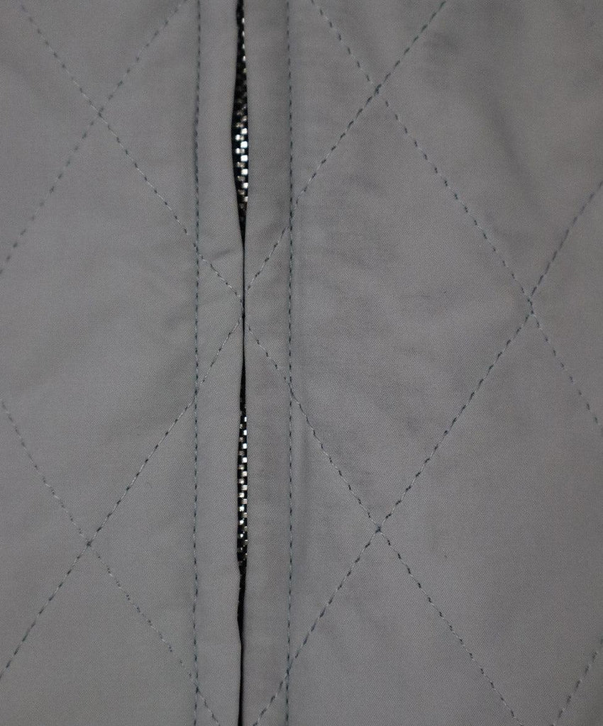Hermes Navy & Grey Reversible Jacket sz 6 - Michael's Consignment NYC