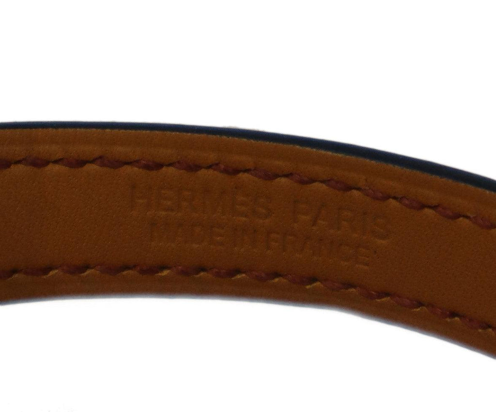 Hermes Pink & Burgundy Collier de Chien Leather Bracelet - Michael's Consignment NYC