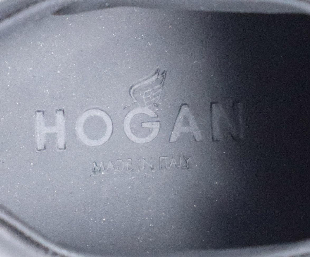 Hogan Black Leather Sneakers sz 5.5 - Michael's Consignment NYC