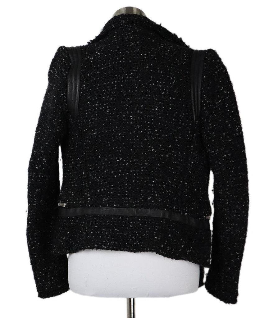 IRO B&W Wool Jacket sz 4 - Michael's Consignment NYC