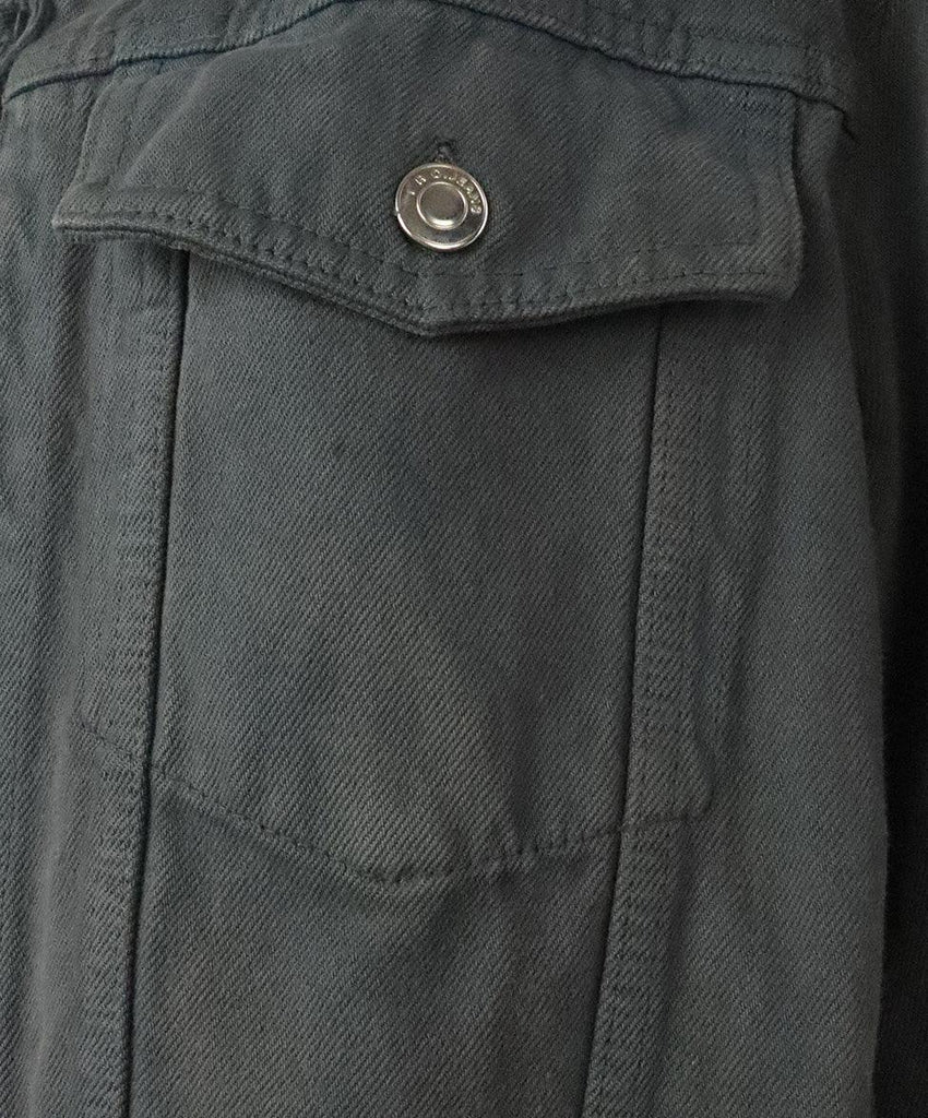 IRO Grey Denim Jacket sz 10 - Michael's Consignment NYC