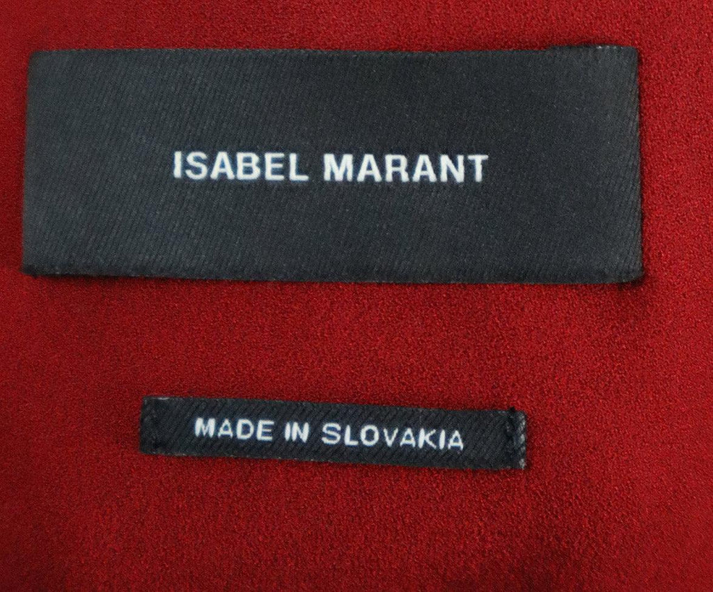 Isabel Marant Red Blazer Jacket sz 8 - Michael's Consignment NYC