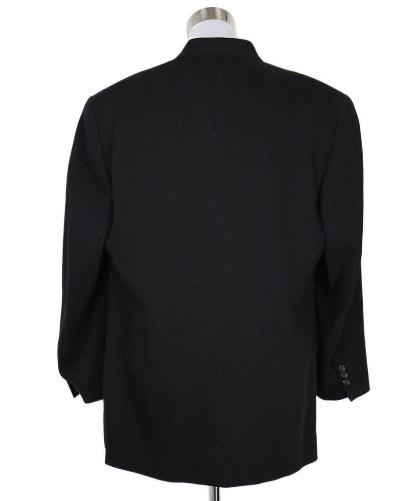 Issey Miyake Black Wool Jacket sz 14 - Michael's Consignment NYC
