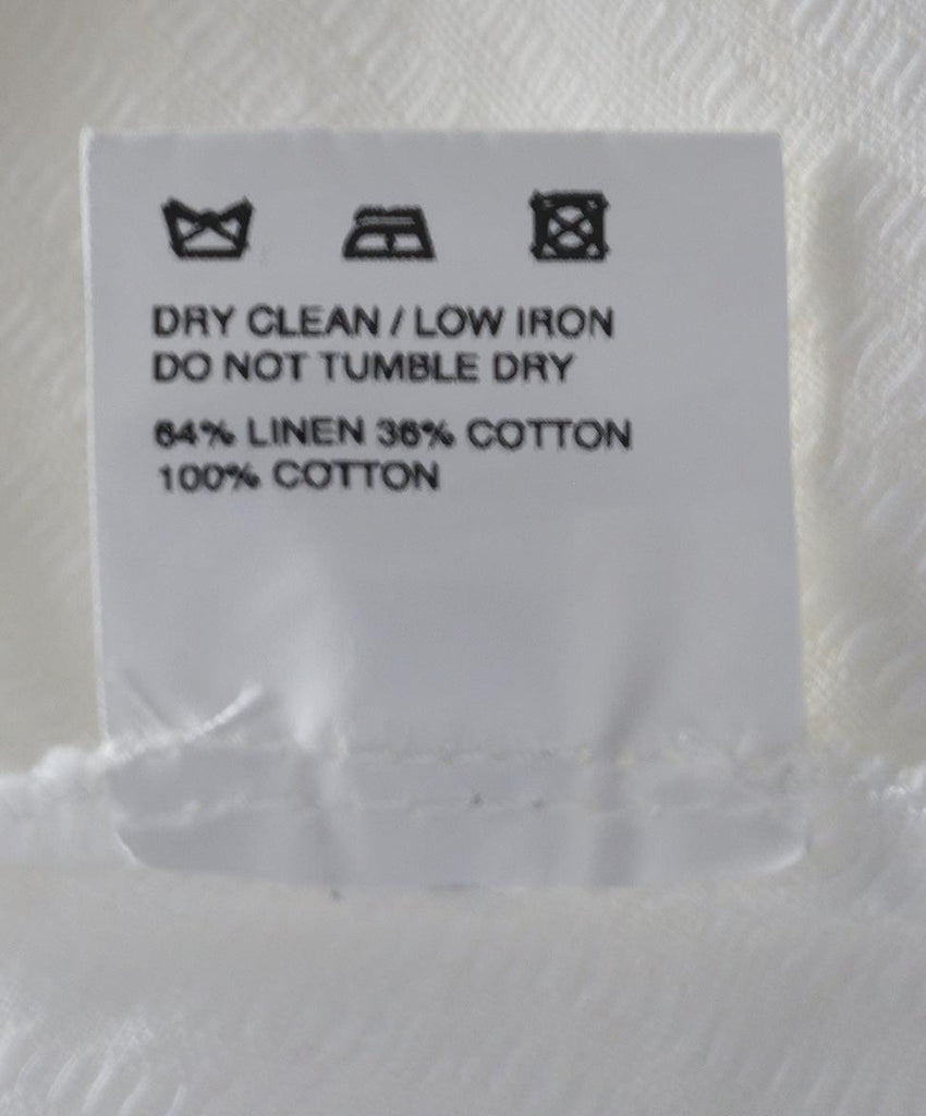Jacquemus White Linen Cotton Dress sz 2 - Michael's Consignment NYC
