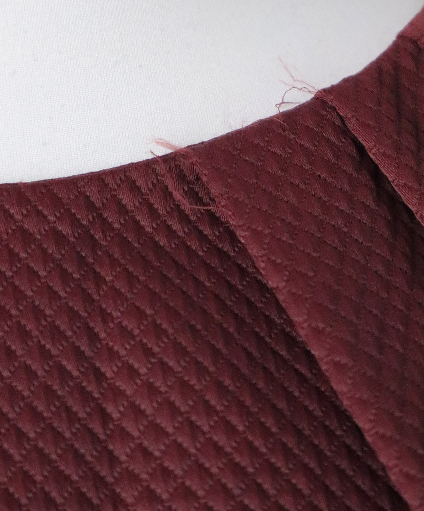 Jason Wu Burgundy Cotton Dress sz 12 - Michael's Consignment NYC
