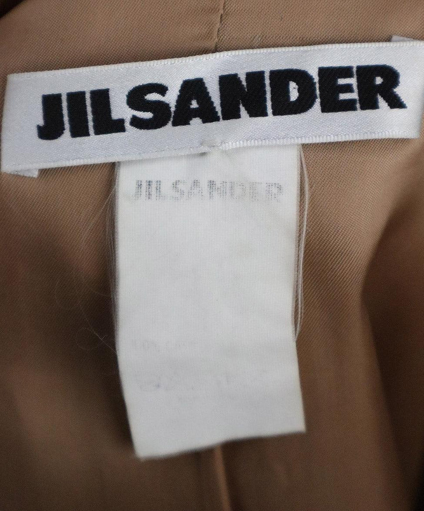 Jil Sander Camel Wool & Cashmere Coat sz 8 - Michael's Consignment NYC