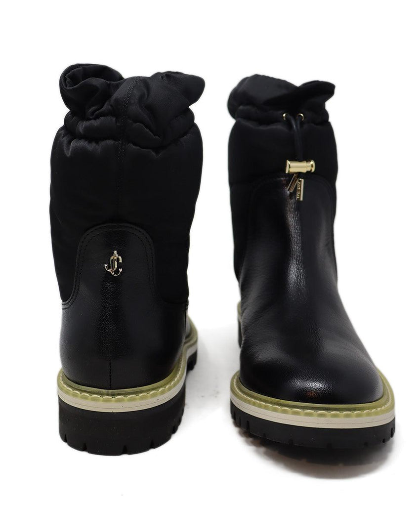 Jimmy Choo Black Leather Boots sz 10 - Michael's Consignment NYC