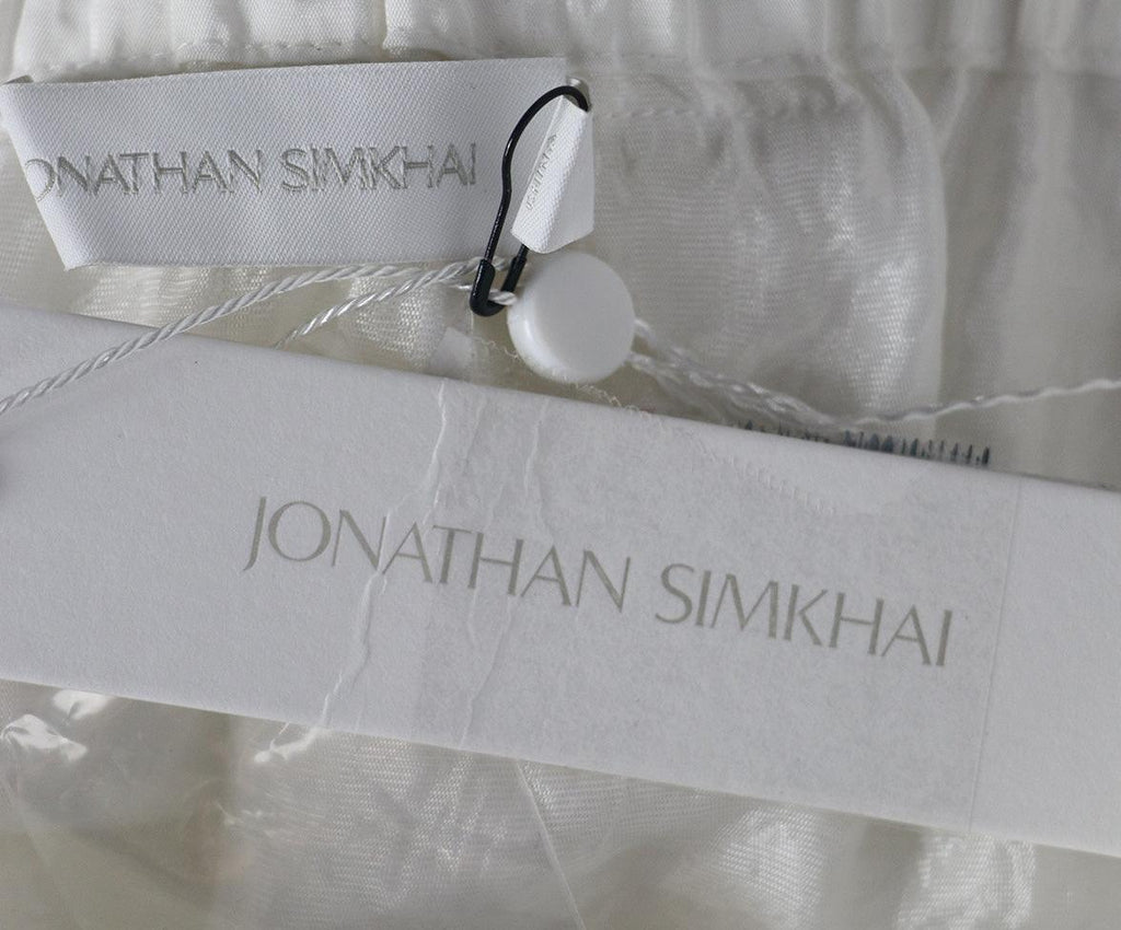 Jonathan Simkhai White Pants sz 4 - Michael's Consignment NYC