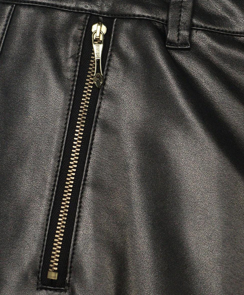Justcavalli Pewter Metallic Trim Pants sz 12 - Michael's Consignment NYC