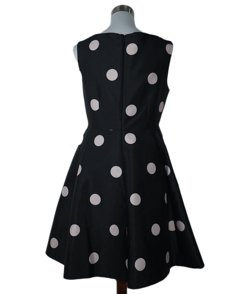 Kate Spade Black & Pink Polka Dot Dress sz 12 - Michael's Consignment NYC