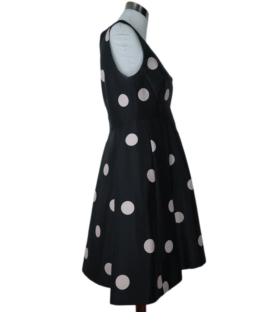 Kate Spade Black & Pink Polka Dot Dress sz 12 - Michael's Consignment NYC