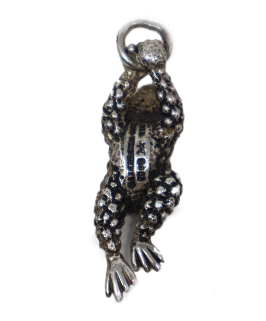 Kieselstein-Cord Sterling Silver Frog Pendant - Michael's Consignment NYC