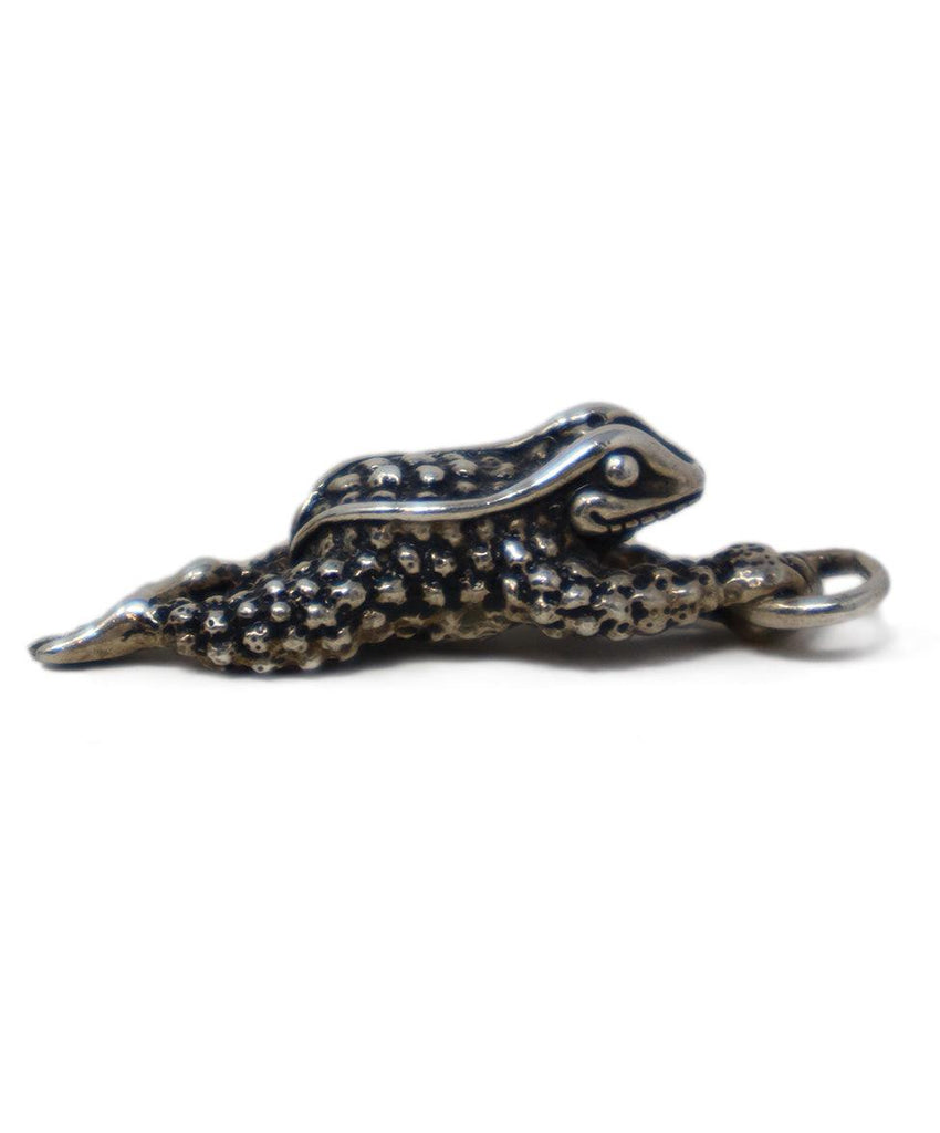 Kieselstein-Cord Sterling Silver Frog Pendant - Michael's Consignment NYC