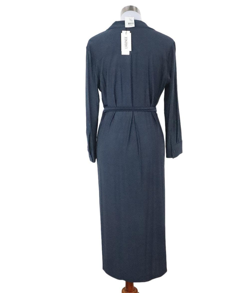 L'Agence Navy Dress sz 4 - Michael's Consignment NYC
