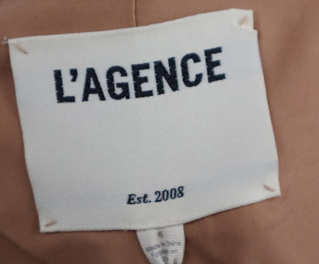 L'Agence Pale Pink Tweed Blazer sz 6 - Michael's Consignment NYC