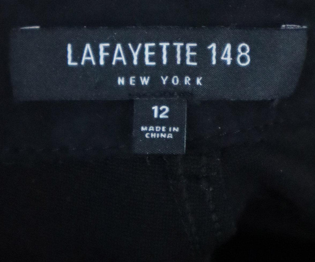 Lafayette Black Suede Pants sz 12 - Michael's Consignment NYC