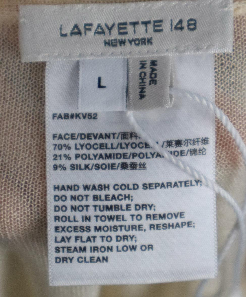 Lafayette Cream Cardigan Sweater sz 10 - Michael's Consignment NYC