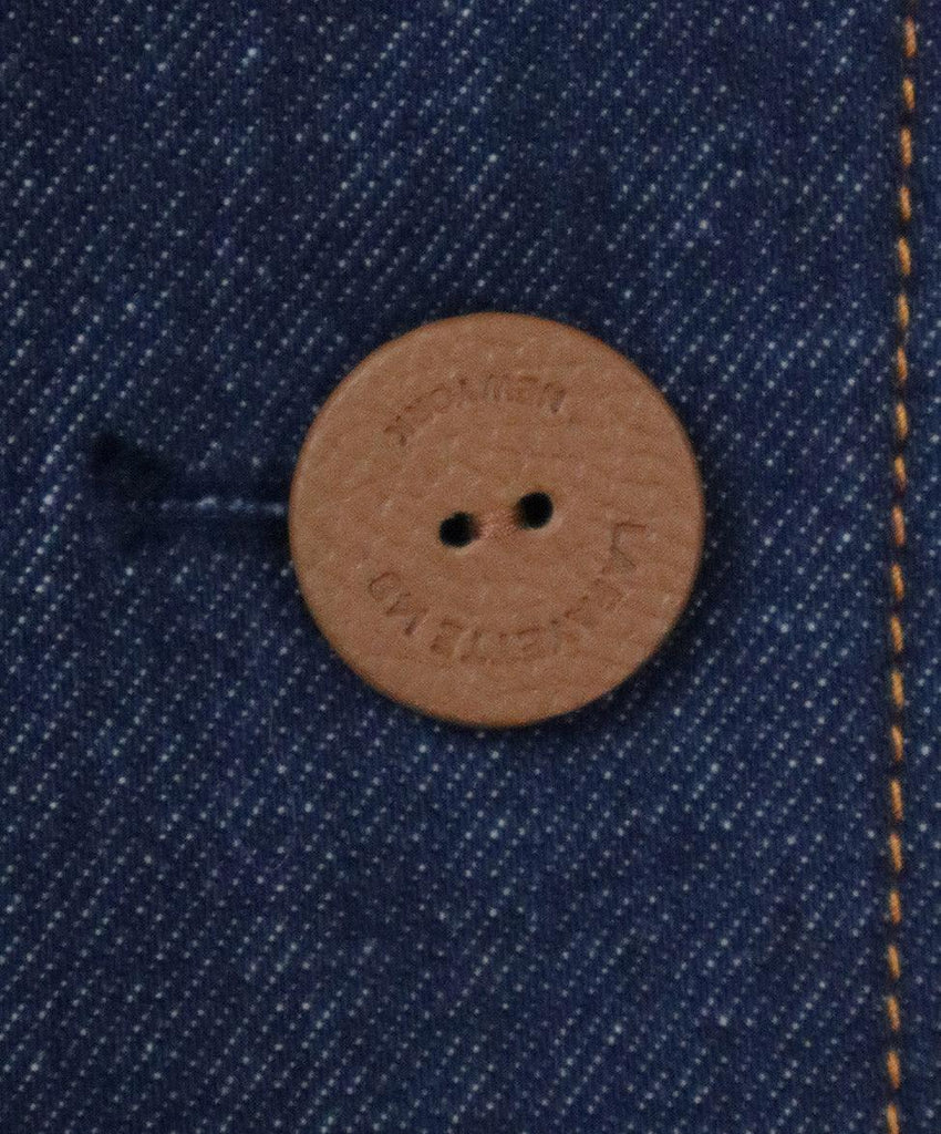 Lafayette Denim & Cotton Stitched Jacket sz 6 - Michael's Consignment NYC