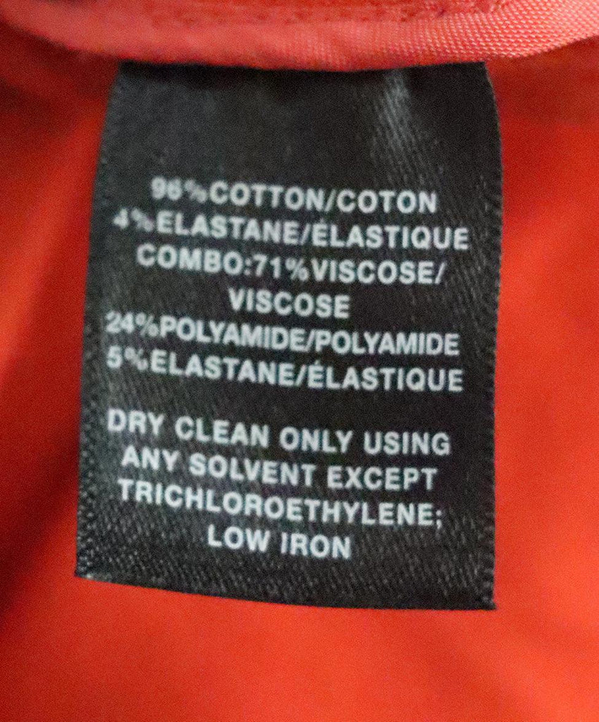 Lafayette Orange Cotton Jacket sz 8 - Michael's Consignment NYC