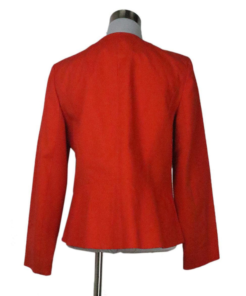 Lafayette Orange Cotton Jacket sz 8 - Michael's Consignment NYC