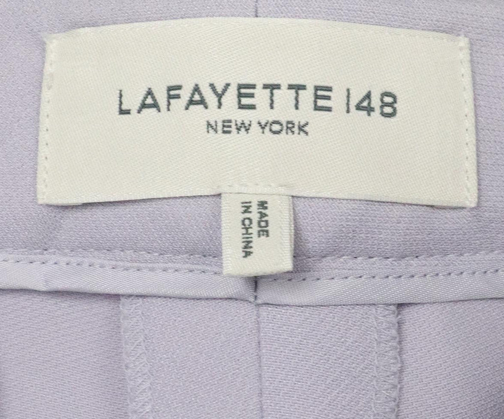 Lafayette Purple Wool Silk Pants sz 14 - Michael's Consignment NYC
