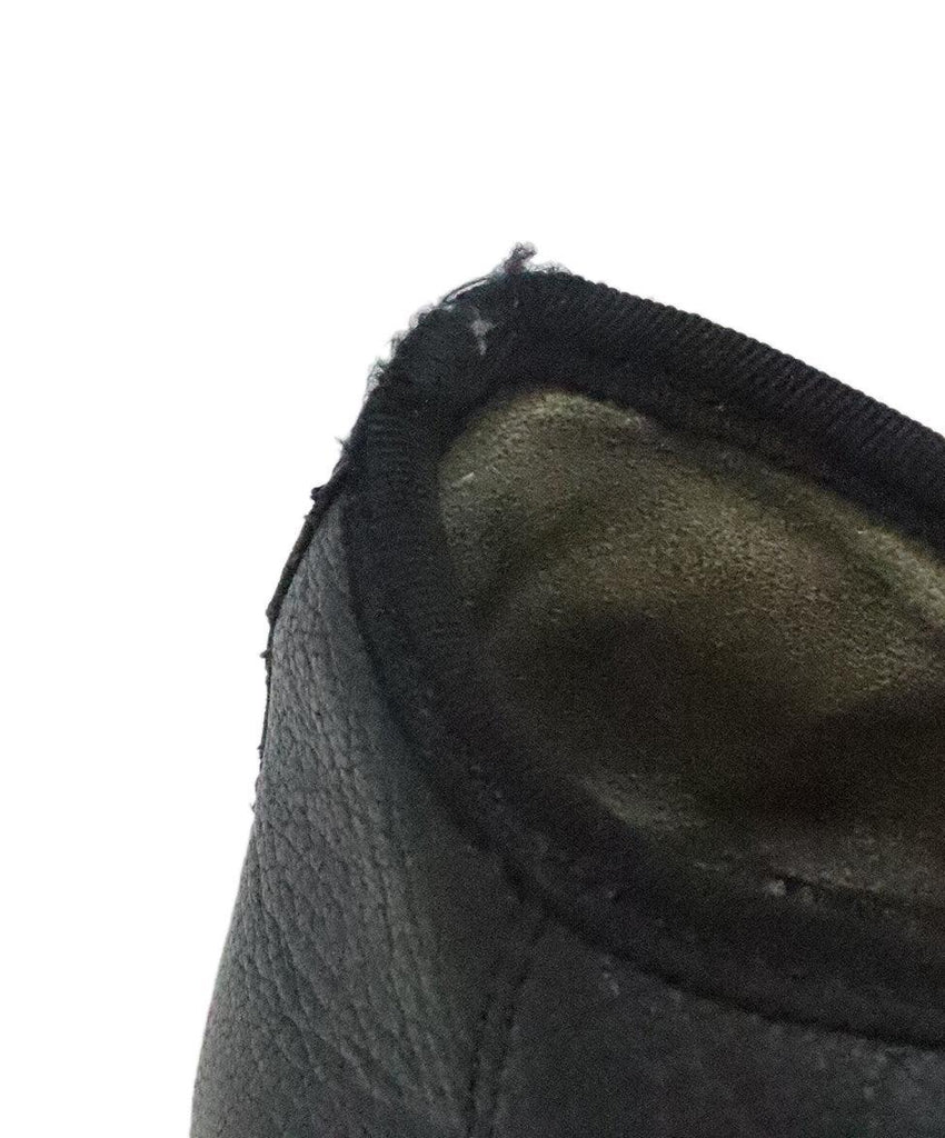 Lanvin Black Leather & Snakeskin Sneakers sz 8 - Michael's Consignment NYC