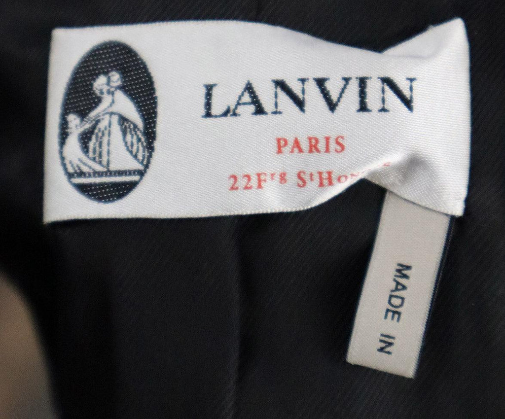Lanvin Black Patent Leather Vest sz 4 - Michael's Consignment NYC