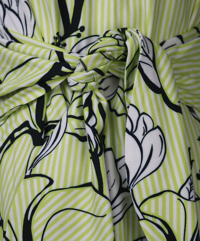 Lela Rose Green & Black Dress sz 8 - Michael's Consignment NYC