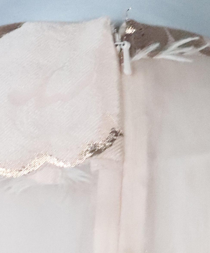 Lela Rose Pink & Rose Gold Blouse sz 0 - Michael's Consignment NYC