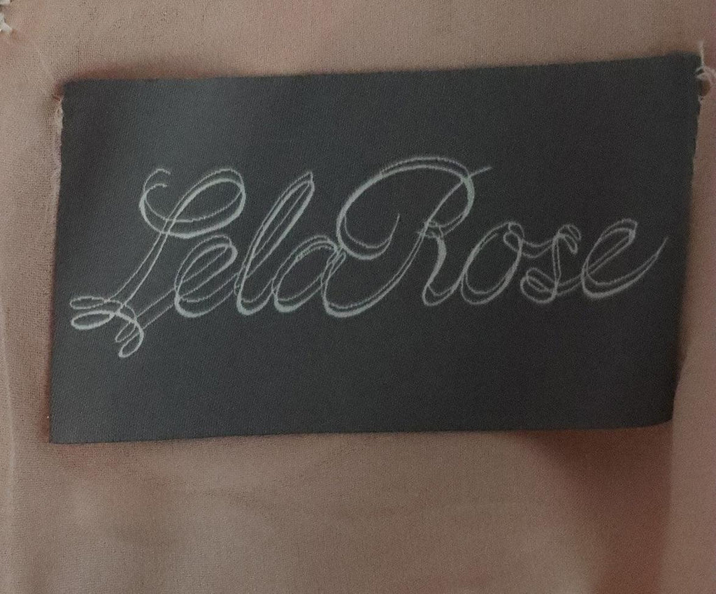 Lela Rose Pink & Rose Gold Blouse sz 0 - Michael's Consignment NYC