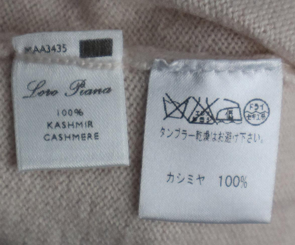 Loro Piana Pale Pink Cashmere Vest sz 2 - Michael's Consignment NYC