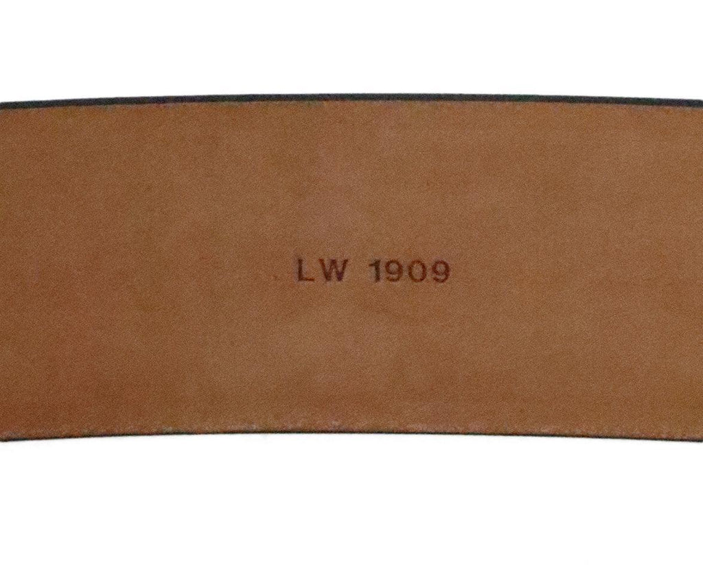 Louis Vuitton Black Leather Belt - Michael's Consignment NYC