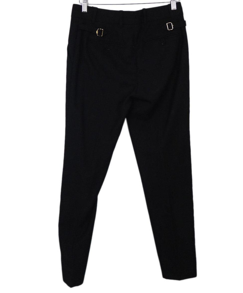 Louis Vuitton Black Wool Pants sz 4 - Michael's Consignment NYC