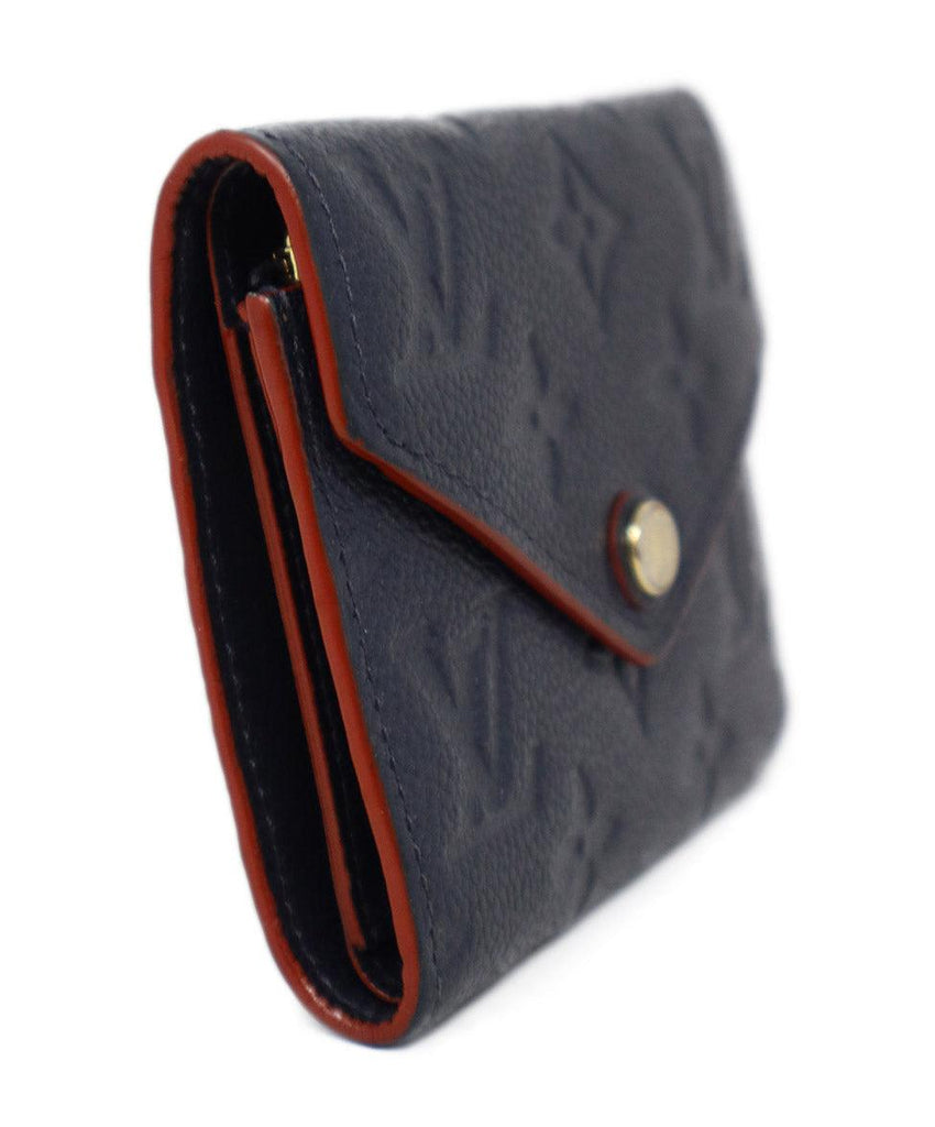 Louis Vuitton Navy Monogram Leather Wallet - Michael's Consignment NYC