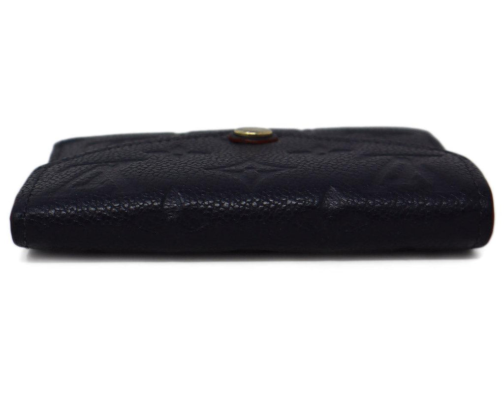Louis Vuitton Navy Monogram Leather Wallet - Michael's Consignment NYC
