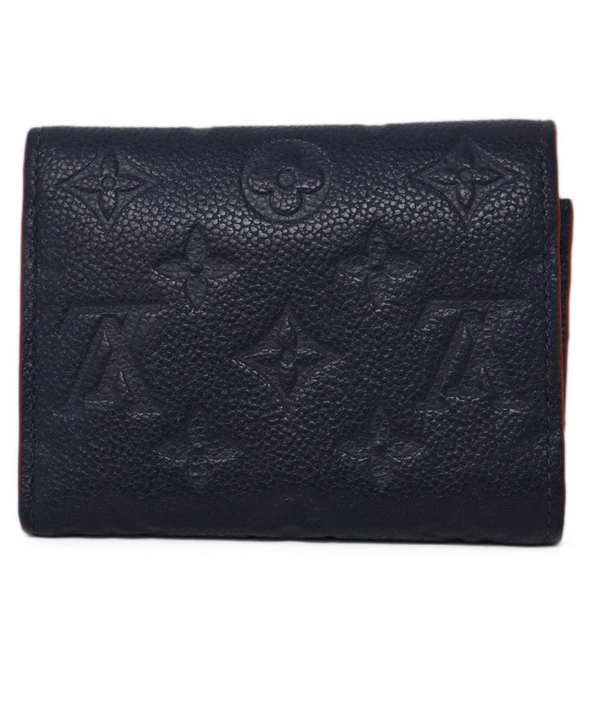 Louis Vuitton Navy Monogram Leather Wallet - Michael's Consignment NYC