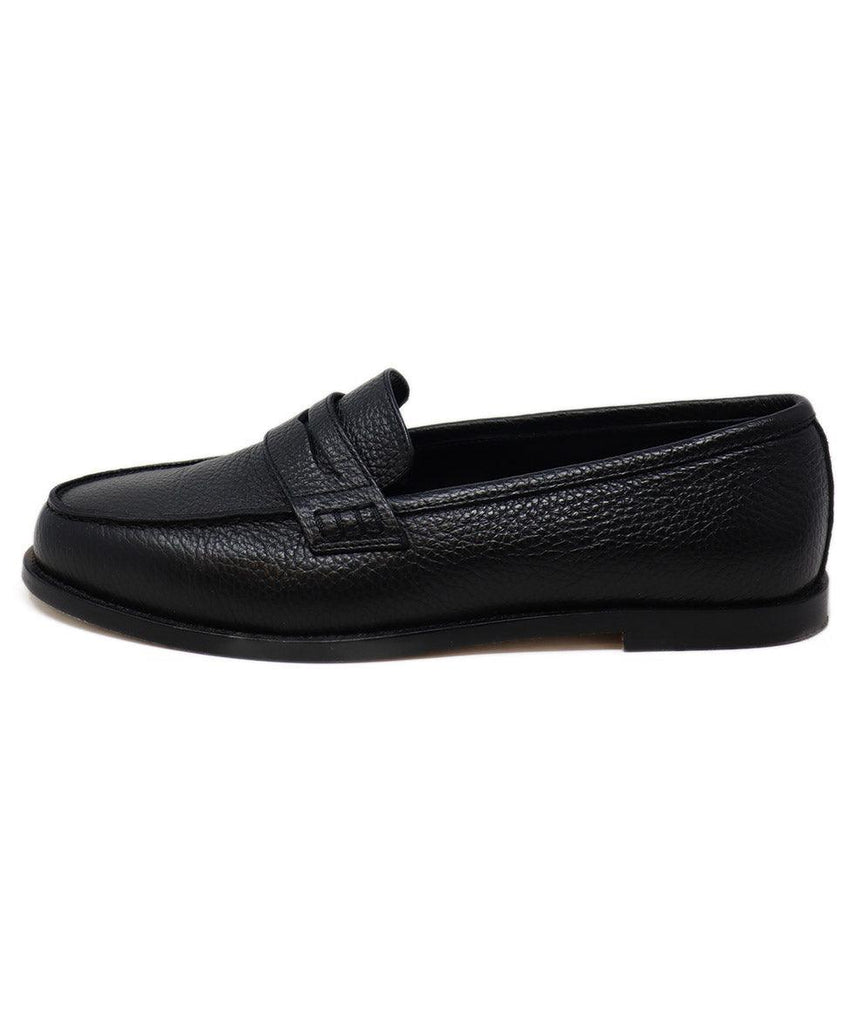 Manolo Blahnik Black Leather Loafers sz 9 - Michael's Consignment NYC