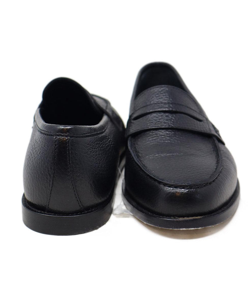 Manolo Blahnik Black Leather Loafers sz 9 - Michael's Consignment NYC