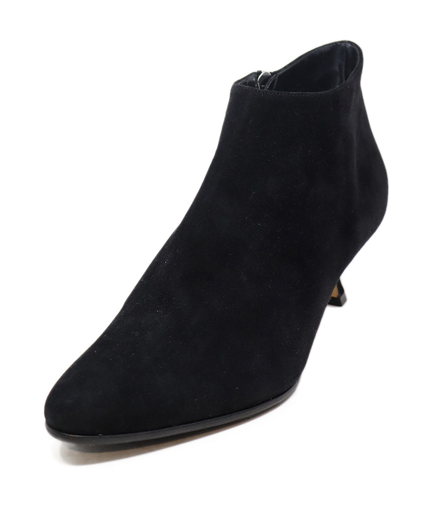 Manolo Blahnik Black Suede Booties sz 11 - Michael's Consignment NYC
