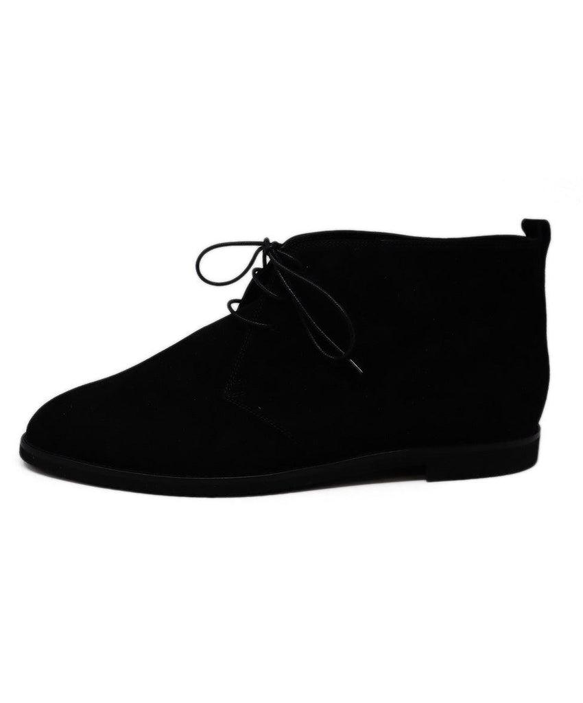 Manolo Blahnik Black Suede Lace Up Booties sz 11 - Michael's Consignment NYC