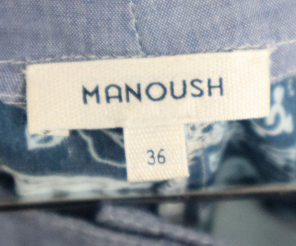 Manoush Blue & Pink Patchwork Pants sz 4 - Michael's Consignment NYC