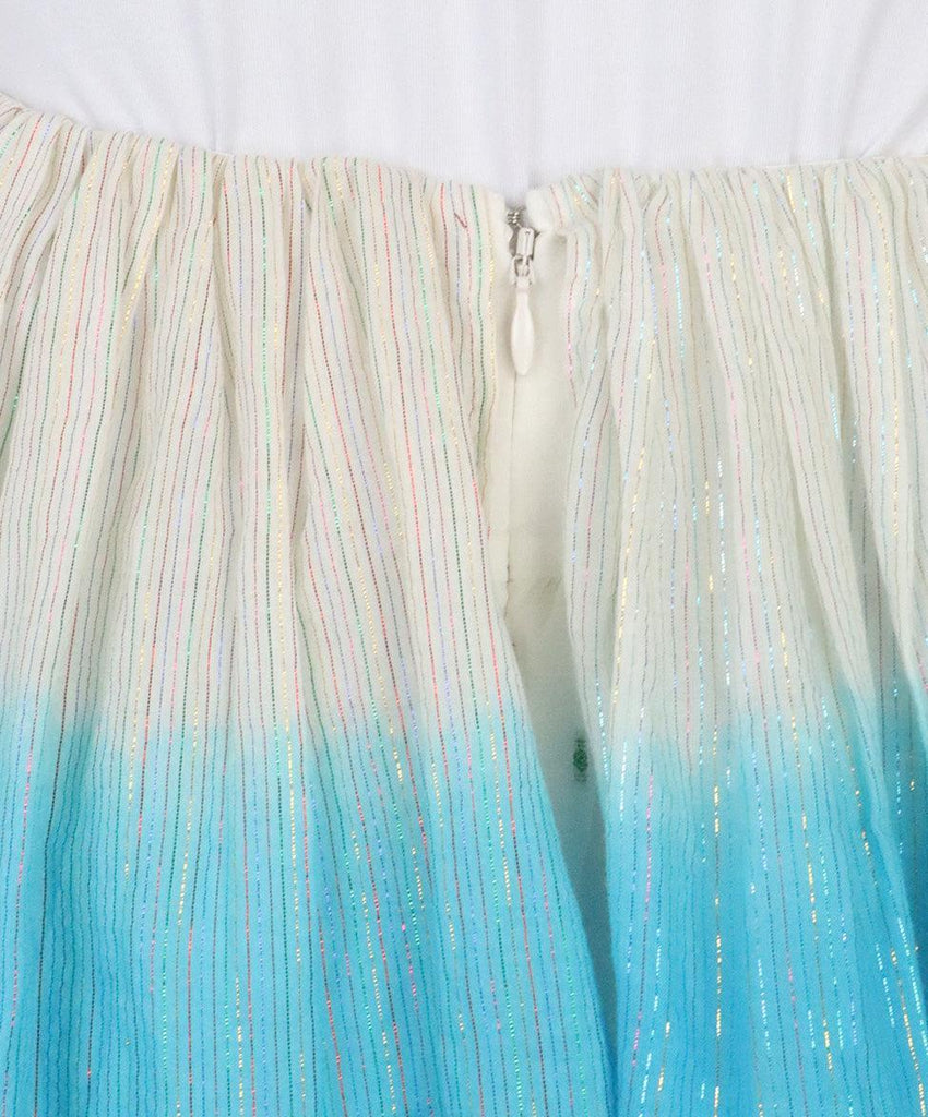 Manoush Multicolor Dress w/ Metallic Details sz 6 - Michael's Consignment NYC