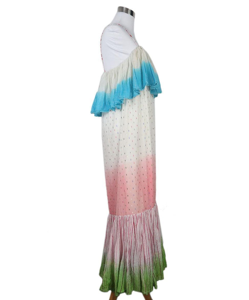 Manoush Multicolor Dress w/ Metallic Details sz 6 - Michael's Consignment NYC