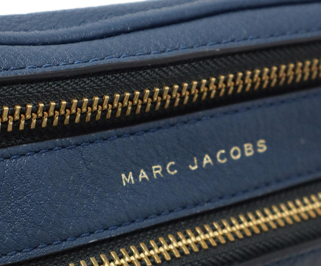 Marc Jacobs Navy Leather Crossbody Bag - Michael's Consignment NYC