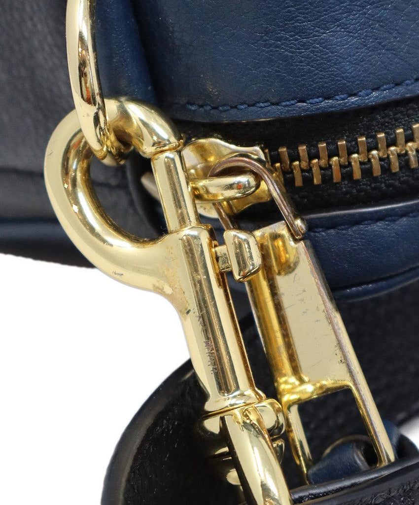 Marc Jacobs Navy Leather Crossbody Bag - Michael's Consignment NYC