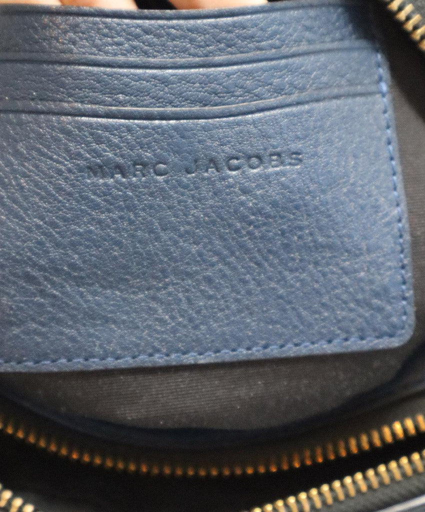 Marc Jacobs Navy Leather Crossbody Bag - Michael's Consignment NYC