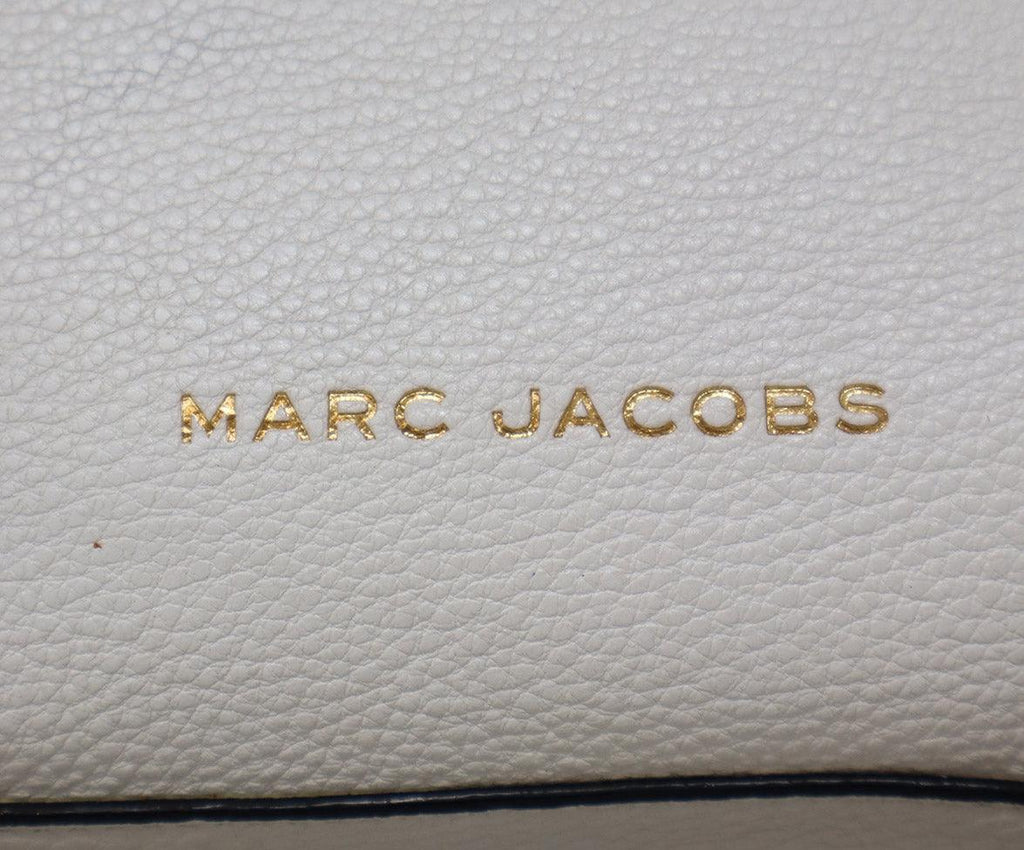 Marc Jacobs White Grained Leather Crossbody - Michael's Consignment NYC