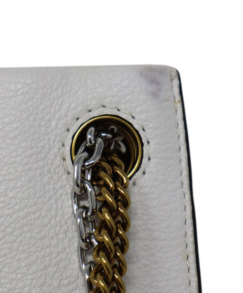 Marc Jacobs White Grained Leather Crossbody - Michael's Consignment NYC