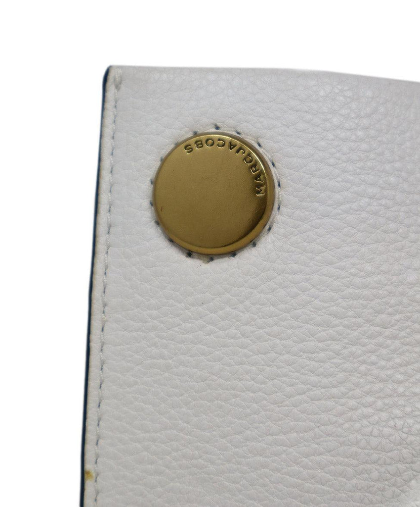 Marc Jacobs White Grained Leather Crossbody - Michael's Consignment NYC
