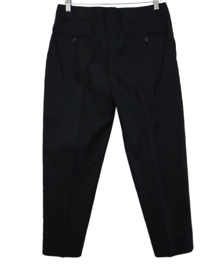 Marni Black Silk Pants sz 4 - Michael's Consignment NYC